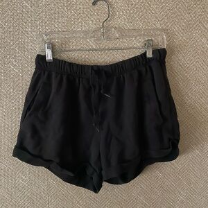 PINK Victoria's Secret Black Athletic Shorts